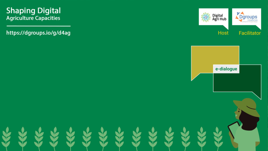 D4Ag Dialogue Shaping Digital Agricultural Capacities